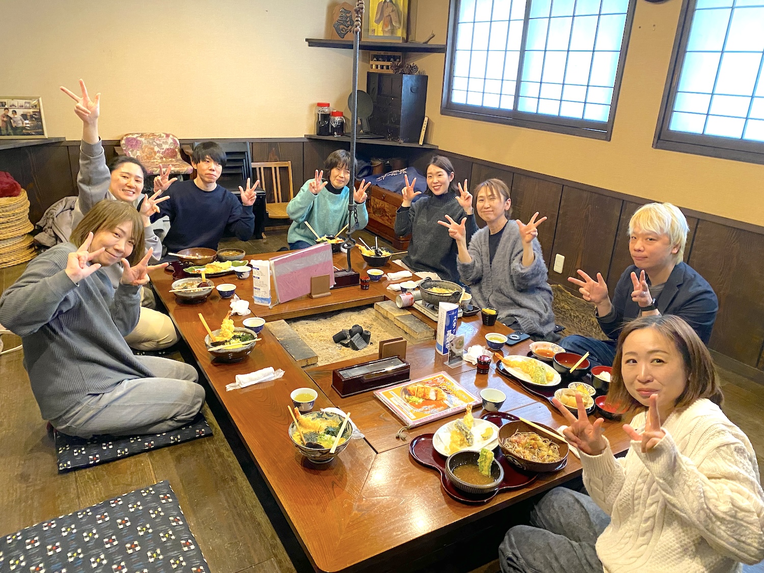 気合いのランチ！